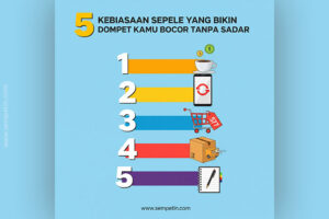 5 kebiasaan sepele yg bikin dompet bocor web