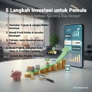 5 langkah investasi pemula